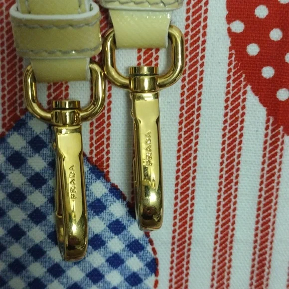 Prada Lemon 5 Eyelets Strap Adjustable 42 3/4-46 3/4 Long X  display picture 2